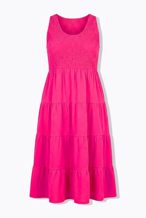 Robe maxi en jersey, ligne A