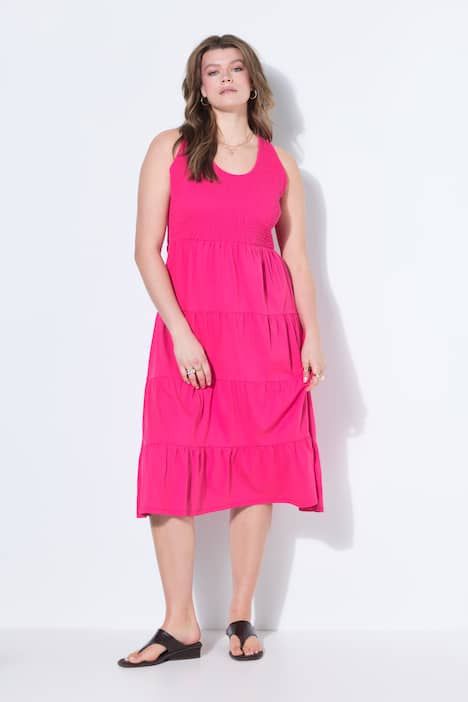 Robe maxi en jersey, ligne A