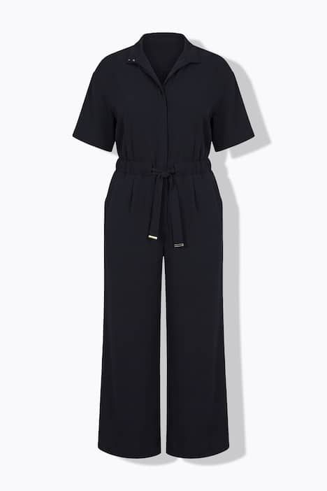 Combinaison oversize, col montant, fermeture éclair