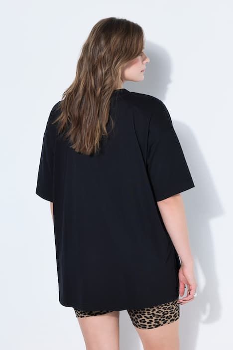 T-shirt oversize, nœud décoratif