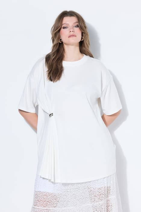 T-shirt oversize, nœud décoratif