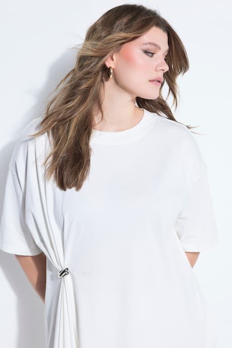 T-shirt oversize, nœud décoratif