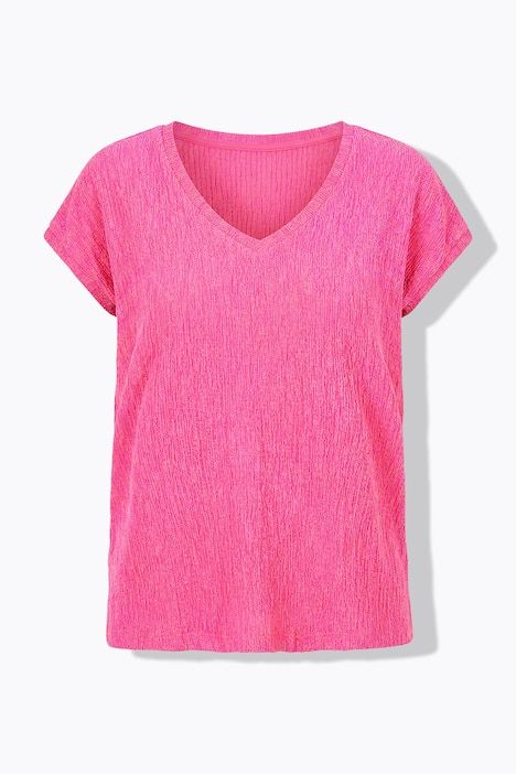 T-shirt oversize, texture à bulles 3D