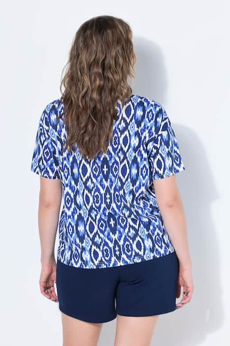 T-shirt oversize, imprimé intégral