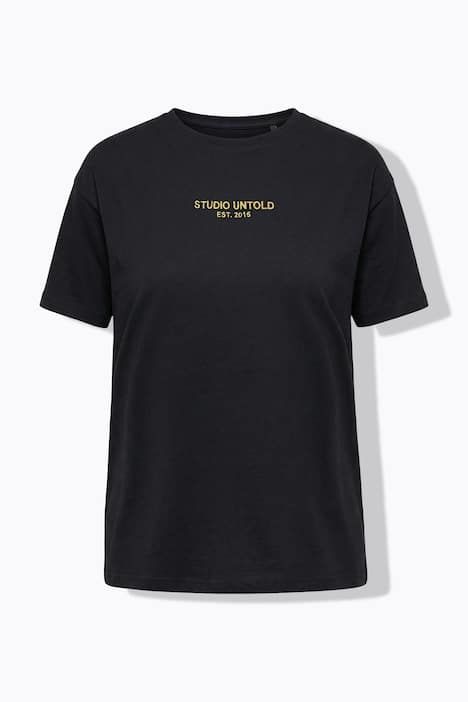 T-shirt oversize, message imprimé