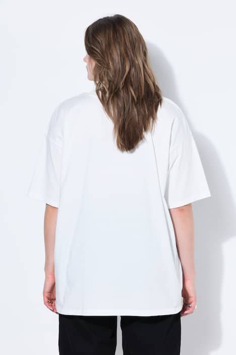 T-shirt oversize, imprimé XXL