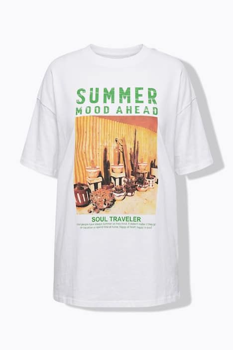 T-shirt oversize, imprimé XXL