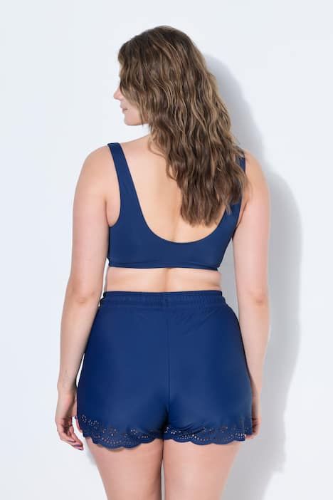 Bikini, deux pièces, buste drapé, bonnets souples