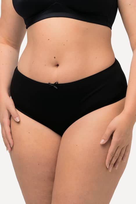 Culottes midi, lot de 5, coloris uni