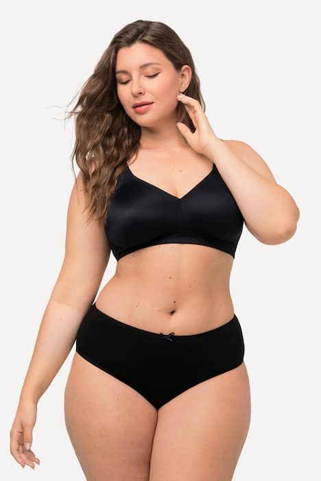 Culottes midi, lot de 5, coloris uni