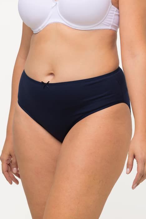 Culottes midi, lot de 5, coloris uni