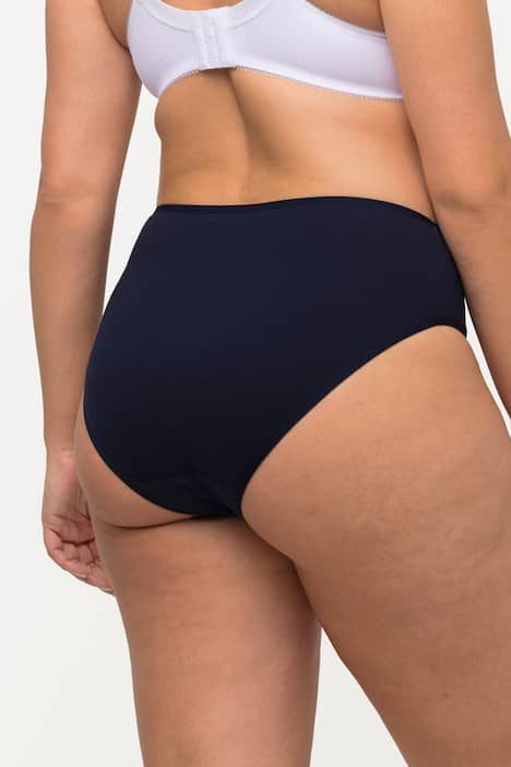 Culottes midi, lot de 5, coloris uni