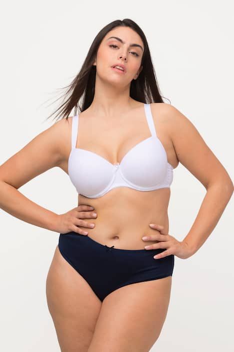 Culottes midi, lot de 5, coloris uni