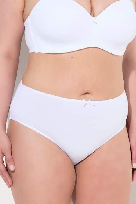 Culottes midi, lot de 5, coloris uni