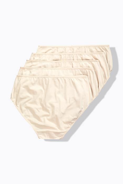 Culottes midi, lot de 5, coloris uni