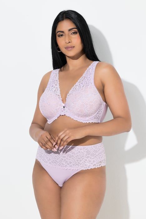 Soutien-gorge TRUYOU en dentelle. Avec armatures et bonnets souples - bonnet B-F