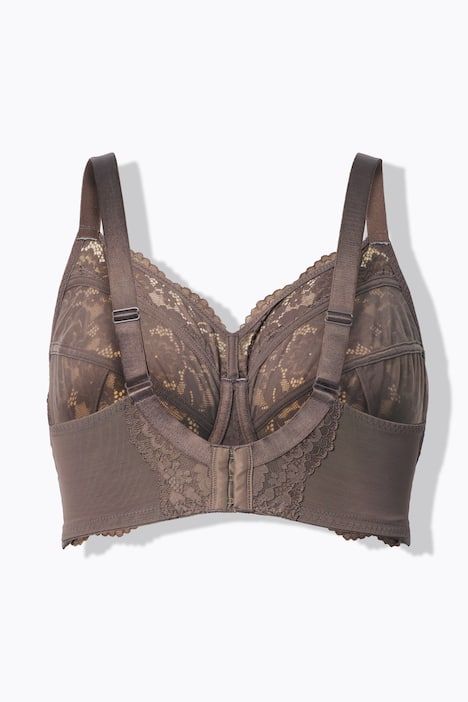 Soutien-gorge à armatures et bonnets souples, dentelle – bonnet B-F