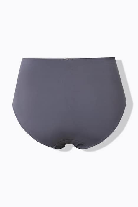 Culotte midi avec empiècement en dentelle, liseré fantaisie