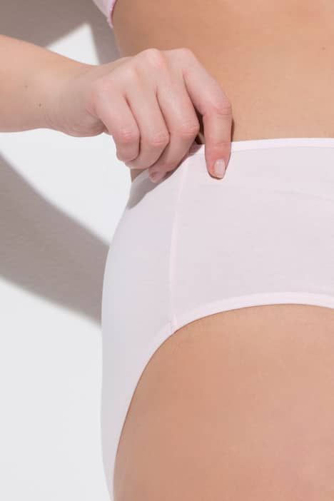 Culottes midi, lot de 5, motif léopard coloré/uni