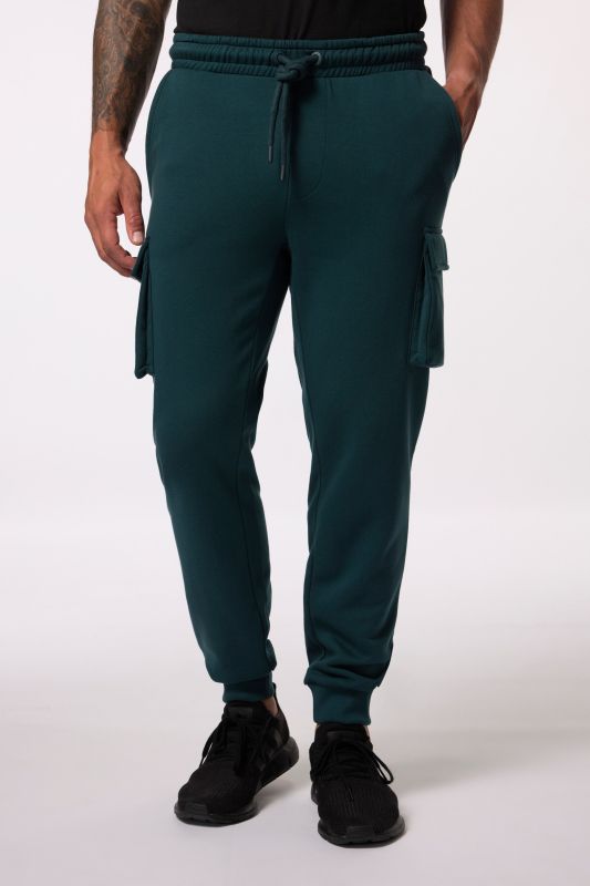 Pantalon cargo en molleton JAY-PI. Collection Fitness, taille élastique – jusqu'au 7&nbsp;XL