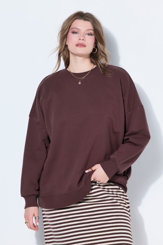 Sweat-shirt oversize extra long, label OEKO-TEK