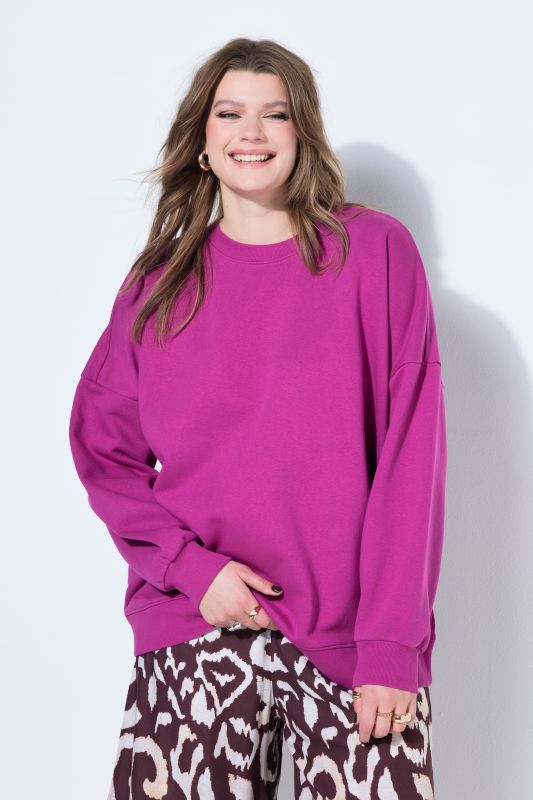 Sweat-shirt oversize extra long, label OEKO-TEK