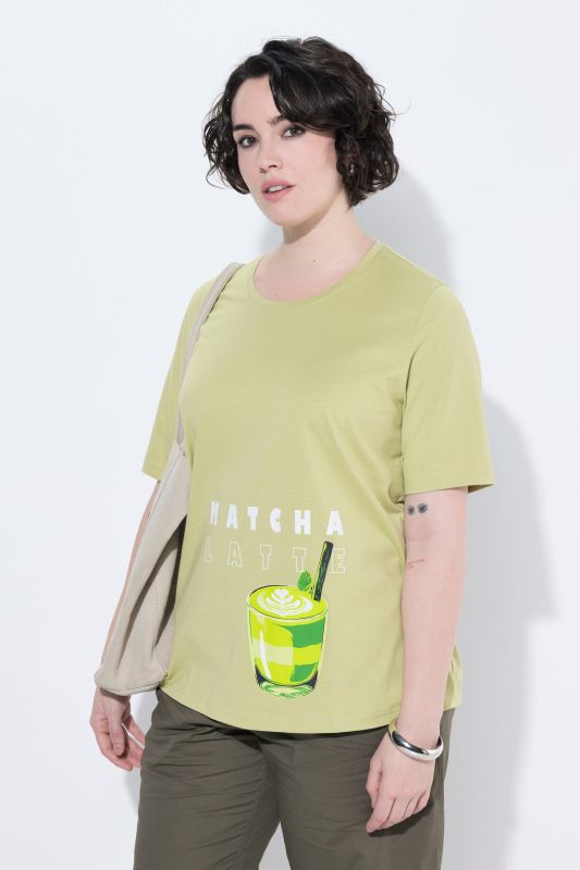 T-shirt motif smoothie, coupe Classic Fit, décolleté rond et manches courtes