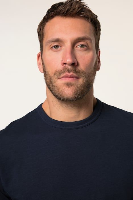 T-shirt JP AWARE à manches courtes, motif brodé, coton bio certifié GOTS