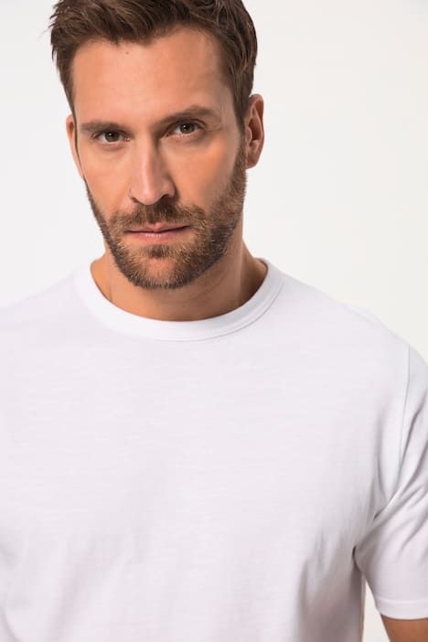 T-shirt JP AWARE à manches courtes, motif brodé, coton bio certifié GOTS