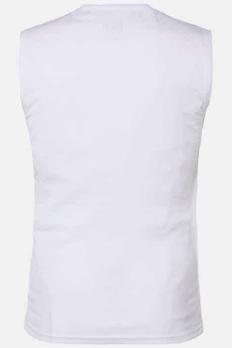 Maillot de corps en jersey côtelé, avec larges bretelles - jusqu'au 8 XL