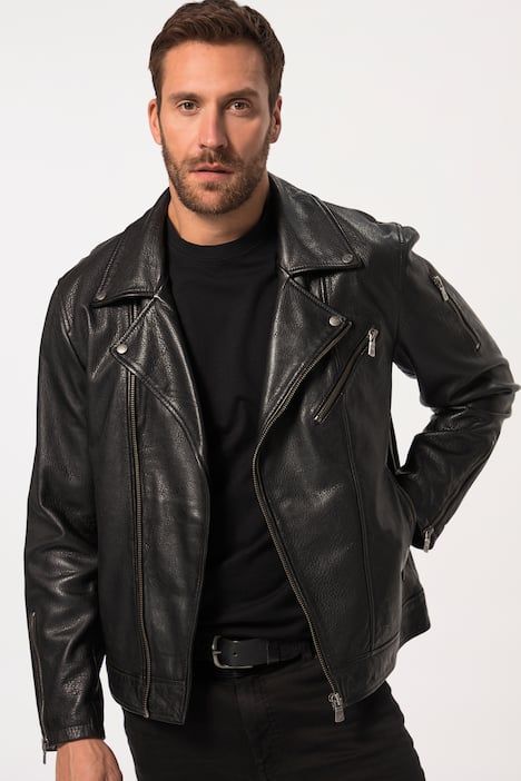 Veste de moto Perfecto en cuir nappa d'agneau raffiné