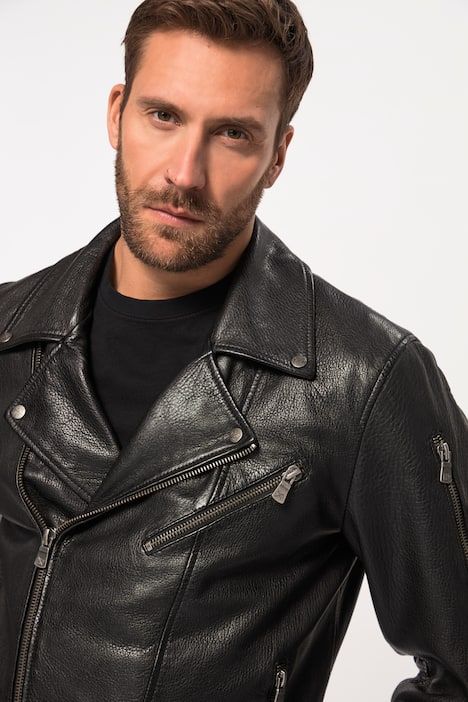 Veste de moto Perfecto en cuir nappa d'agneau raffiné