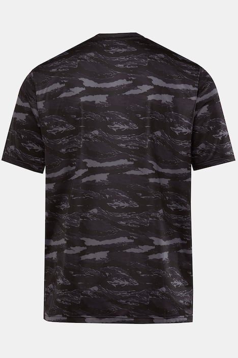 T-shirt technique JAY-PI spécial tennis, imprimé graphique, manches courtes et séchage QuickDry - jusqu'au 7 XL