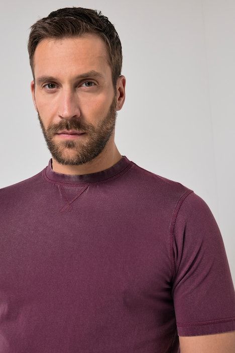 T-shirt JP 1880 style vintage, manches courtes et surpiqûres - jusqu'au 8 XL