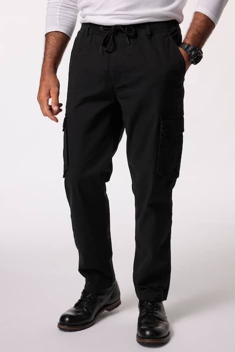 Pantalon cargo JP 1880 FLEXNAMIC®, nombreuses poches, coupe Straight Fit, jusqu'au 8 XL