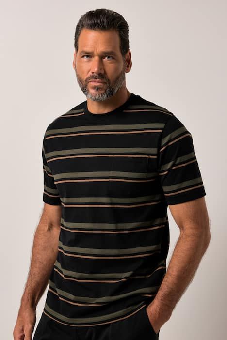 Pyjama JP 1880, deux pièces (T-shirt rayé et short). Collection Homewear - jusqu'au 8 XL