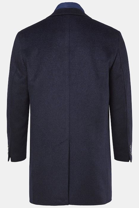 Manteau en laine mélangée JP 1880, finition FLEXNAMIC®, doublure et col à revers- jusqu'au 7 XL