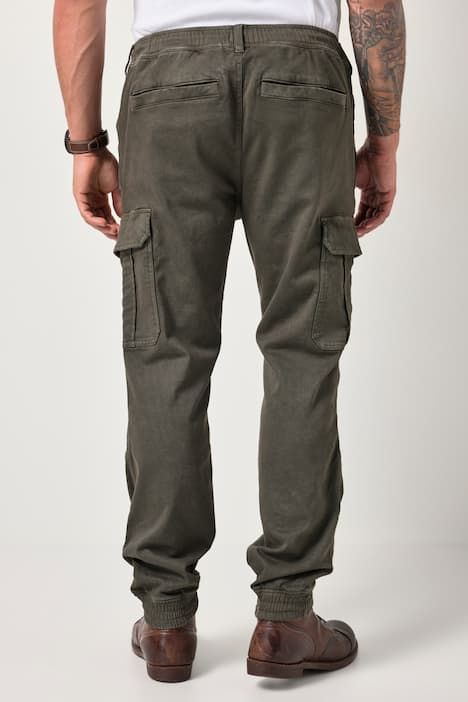 Pantalon cargo JP 1880 FLEXNAMIC®, nombreuses poches, coupe Straight Fit, jusqu'au 8 XL