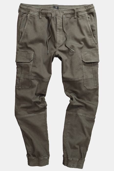 Pantalon cargo JP 1880 FLEXNAMIC®, nombreuses poches, coupe Straight Fit, jusqu'au 8 XL