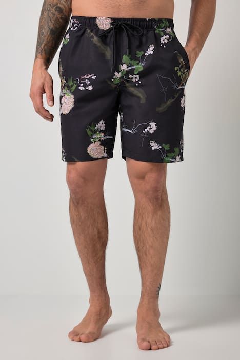 Short de bain JAY-PI, collection Beachwear, imprimé all-over - jusqu'au 8 XL