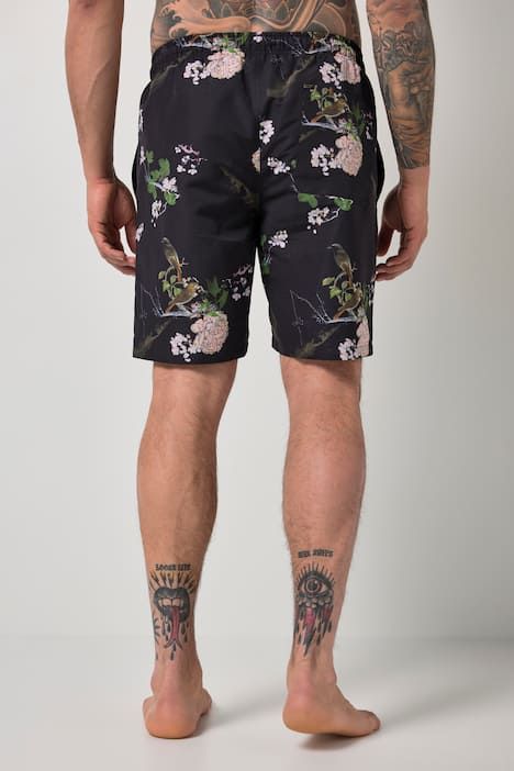Short de bain JAY-PI, collection Beachwear, imprimé all-over - jusqu'au 8 XL
