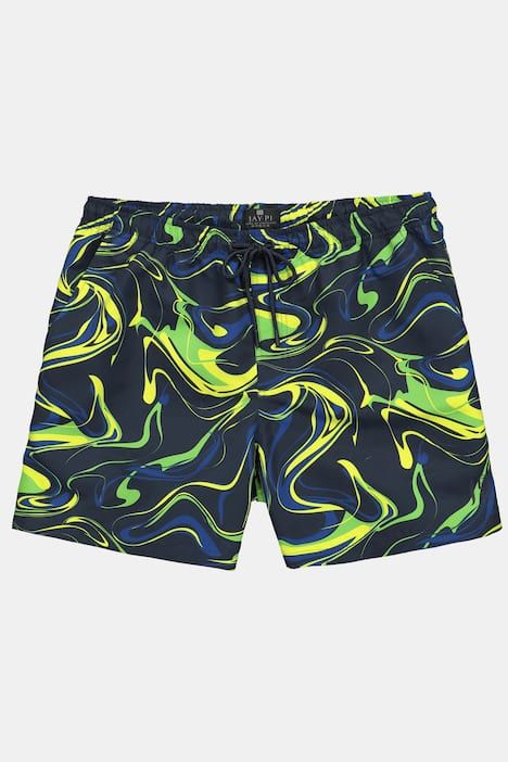 Short de bain JAY-PI collection Beachwear, taille élastique et imprimé intégral - jusqu'au 8 XL