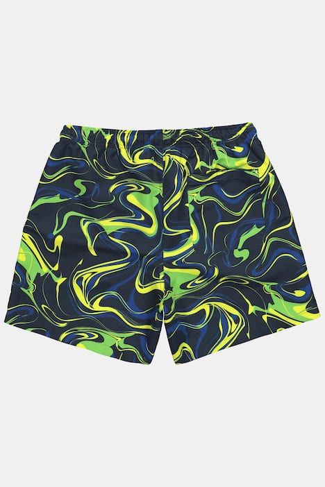 Short de bain JAY-PI collection Beachwear, taille élastique et imprimé intégral - jusqu'au 8 XL