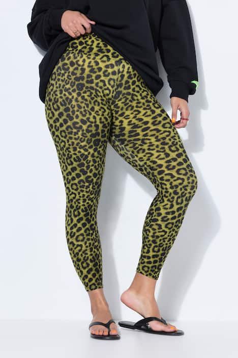 Legging à imprimé léopard. Coupe Tight Shape