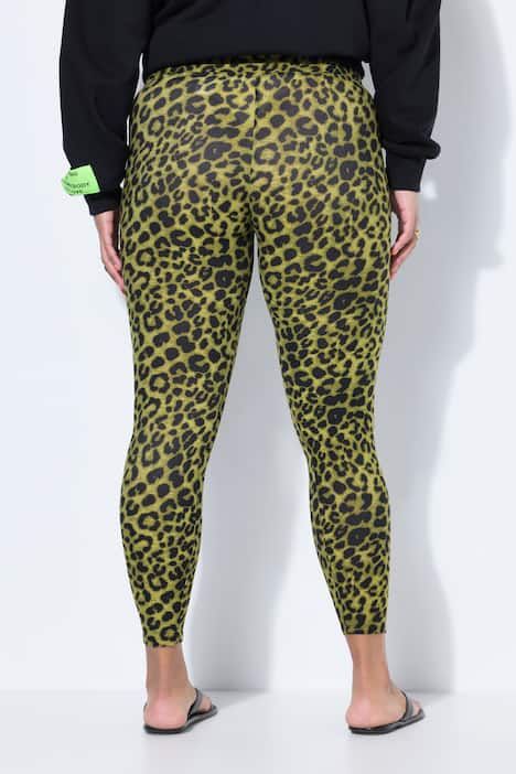 Legging à imprimé léopard. Coupe Tight Shape