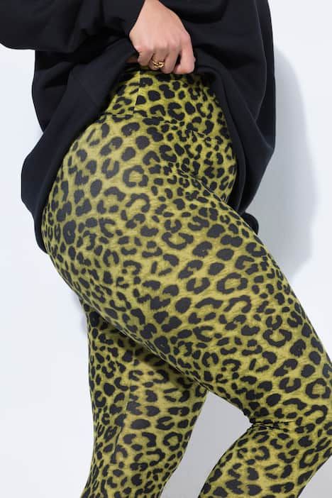 Legging à imprimé léopard. Coupe Tight Shape