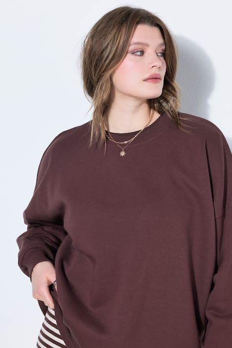 Sweat-shirt oversize extra long, label OEKO-TEK