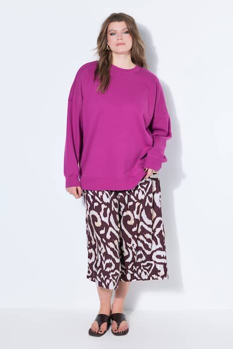 Sweat-shirt oversize extra long, label OEKO-TEK