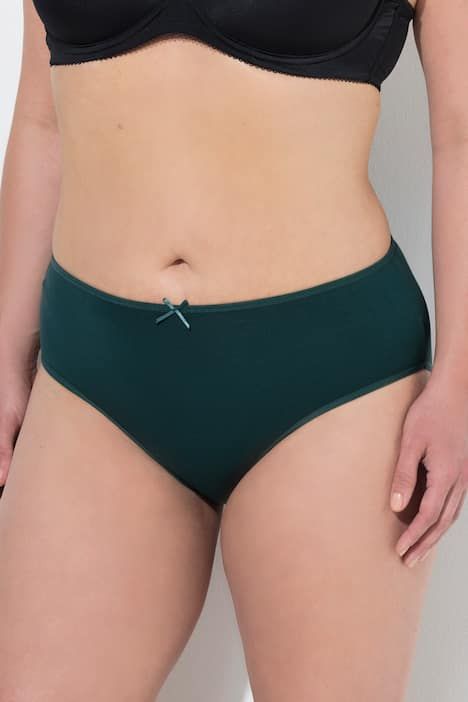 Culottes midi, lot de 5, coloris uni