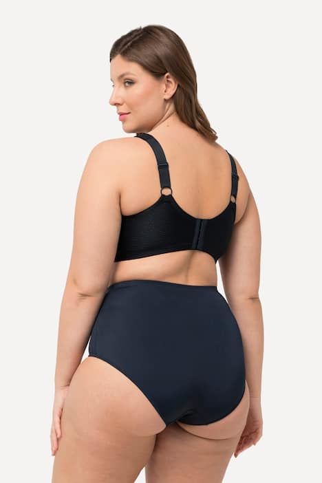 Soutien-gorge de maintien Kelly, tissu texturé. Sans armatures. Bonnets C à H.